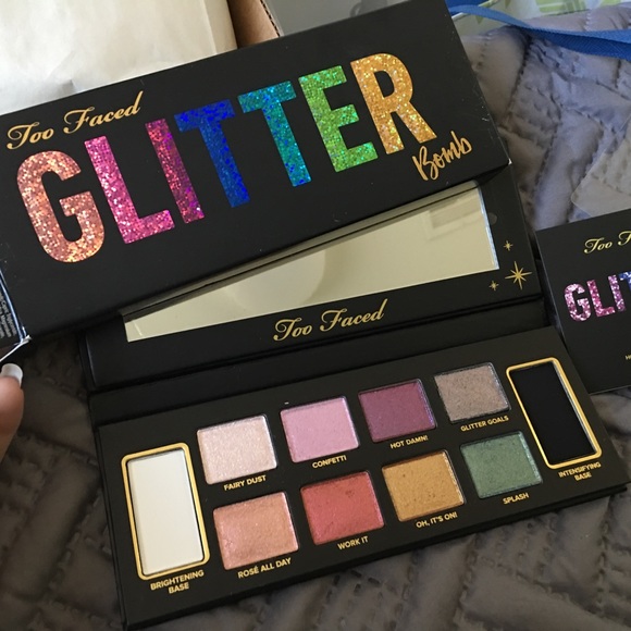 Too Faced Makeup Too Faced Glitter Bomb Palette Poshmark